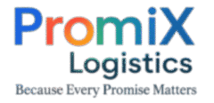 PromiX Logistics logo – best international courier, air cargo, and express shipping company from India
